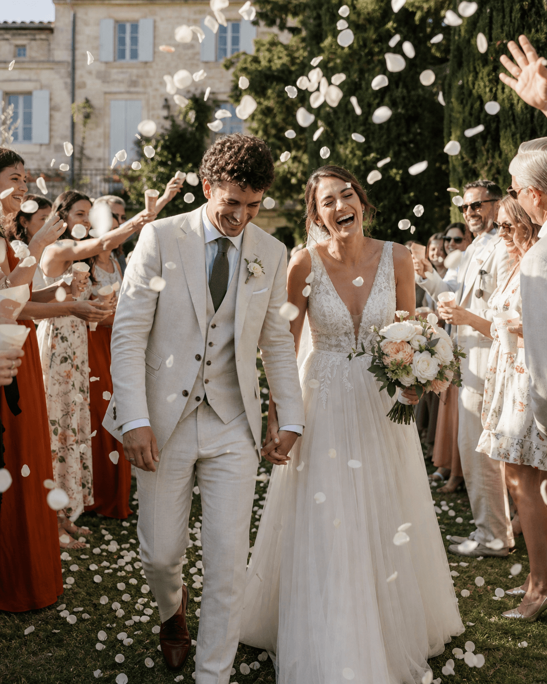 Galerie complète de photographies de mariage proposée à des clients